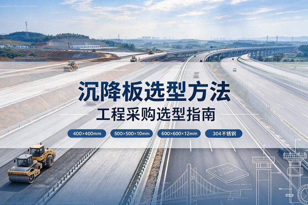 阆中沉降板选择方法