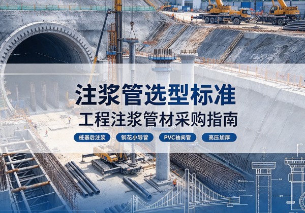 阆中注浆管选型标准